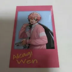 赤城ウェン チェキ風カード