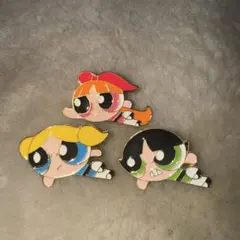 パワーパフカールズ　ピンバッチセット