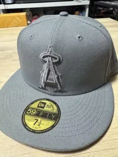 New Era 59FIFTY エンゼルスキャップ 7 3/4 グレー