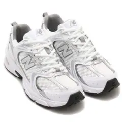 【新品】ニューバランス MR530AD スニーカー シルバー ホワイト 24㎝