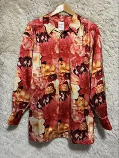 LUNA MATTINO 総柄 花柄シャツ フラワー ビッグシルエット モードのサムネイル