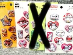 ディズニー　ウォーターシール　3点セット　水シール　ベイマックス　まとめ売り