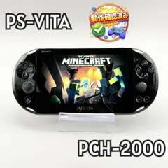 【動作確認済み】SONY PS-VITA PCH-2000 本体 ブラック