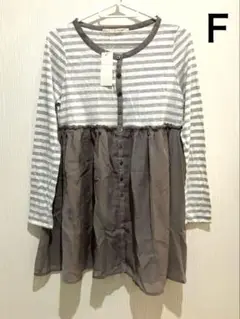 新品未使用　BLONDY ReLISH 長袖チュニック ボーダー