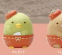 喫茶すみっコ で いちごフェア マスコットライト 2 すみっコぐらし　ペンギン