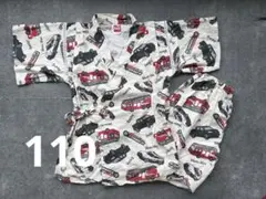 バースデイ トミカ 浴衣 甚平 110cm