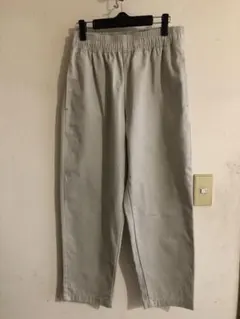 ベージュイージーパンツ ウエストゴム