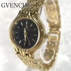 ジバンシイ GIVENCHY ゴールドブラック文字盤 腕時計