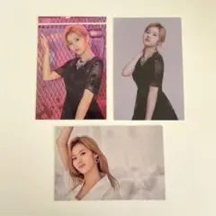 TWICE サナ TWICELIGHTS 2019ソウルコントレカ3枚セット
