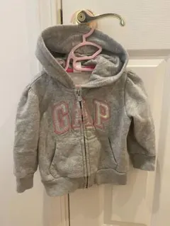 GAP フード付きトレーナー グレー