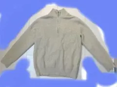 UNIQLO / ユニクロ スフレヤーン ハーフジップセーター