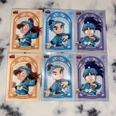 忍たま乱太郎　ランダムブロマイド　星座の段 Ｌ版　　1年い組　6枚セット　⑱