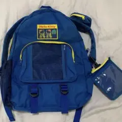 ハローキティ　リュック　ネイビー