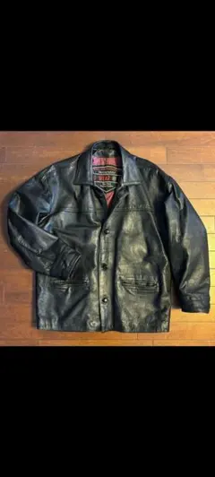 2BU WEAR レザーカーコート シボ革