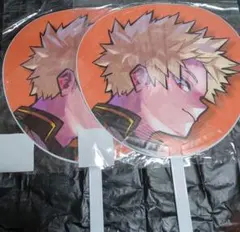 【新品未開封】僕のヒーローアカデミア 爆豪勝己　轟焦凍　ジャンボうちわ 新品未開封】 僕のヒーローアカデミア ヒーロー応援 爆豪勝己 轟
