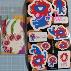 EXPO2025 ミャクミャクシェア ストラップとおまけ