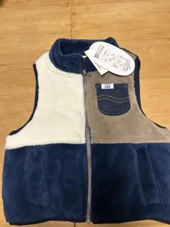 ［新品未使用品］Buddy Lee ダウンベスト 80cm ネイビー　タグ付き