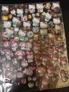 【正規品】サンリオ ボンボンドロップシール　シール帳完成品