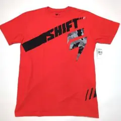 新品タグ付SHIFT FOXレーシング赤TシャツMサイズ迷彩