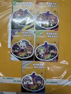 カラフルピーチ　オリジナルハロウィンステッカー5枚セット