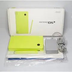 ニンテンドーDSi ライムグリーン　動作確認済　完品　QA8244