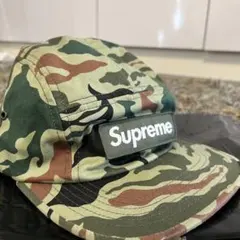 Supreme キャップ　Box Logo カモ柄 USA製 旧タグ オールド
