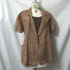 you look good linen summer jacket 半袖のサムネイル