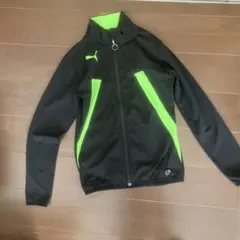 PUMA ジャージ ブラック×ライムグリーン