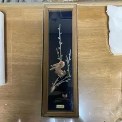 中国珍珠貝彫画 貝細工 ［大連］アート 芸術品 美術品 玉石 中国美術