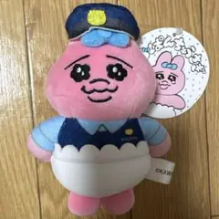 おぱんちゅうさぎ　警察官　マスコットチャーム