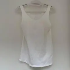 ユニクロ UNIQLO エアリズムコットンリブVネックブラタンクトップ