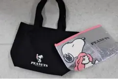 Snoopy スヌーピートートバッグ＆保冷ポーチ