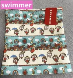 SWIMMER 巾着袋 20×23cm ベージュのサムネイル