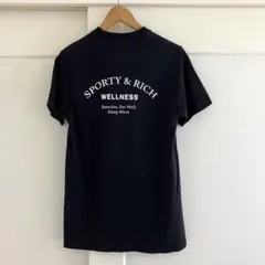 Sporty & Rich ロゴTEE ブラック XS DEUXIEME 美品のサムネイル