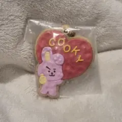 BT21 COOKY ハート型キーホルダー