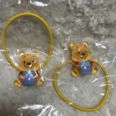 ディズニーキャラクター　Twinkle ゴム くまのプーさん　2個セット
