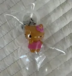 【新品未開封】ハローキティ めじるしアクセサリー　日焼け　ガチャ