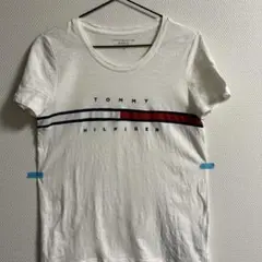 TOMMY HILFIGER リラックスフィットTシャツ S/P ホワイト
