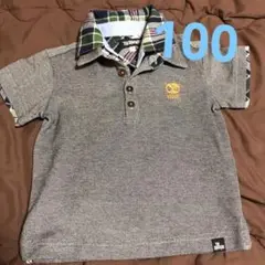 TKSAKID ポロシャツ 100cm グレー系