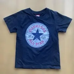 CONVERSE プリントロゴ Tシャツ 130cm 黒のサムネイル