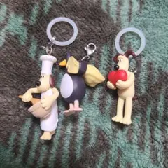 ウォレスとグルミット めじるしアクセサリー 3点セット