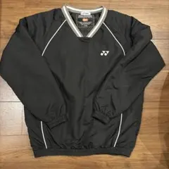 ヨネックス Vネック 長袖ウェア ブラック