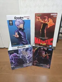 【新品開封品】呪術廻戦フィギュア 4点セット 五条悟 宿儺 八握剣異戒神将魔虚羅