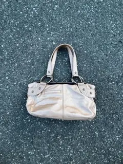 grunge archive leather oneshoulder bag