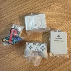 PlayStationミニチュアチャーム 初代プレステ　 4種セット