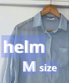 【美品】⭐︎おしゃれ⭐︎シアーシャツ　Mサイズ