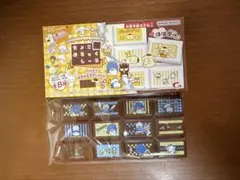 サンリオ　ちょこぶろっくしーる　タキシードサム、ペックル