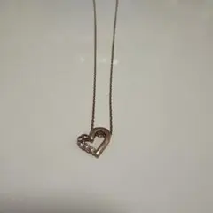 4℃（ヨンドシー）　ハート型ペンダント ネックレス