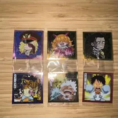 ワンピース ウエハースシール ６枚セット