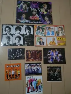 売切！A.B.C-Z　クリアファイル　ステッカー　写真　まとめ売り